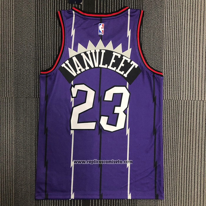 Camiseta Toronto Raptors Fred VanVleet #23 Classic Edition Violeta
